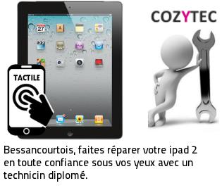 Reparation vitre ipad 2 Bessancourt