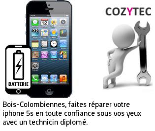 Reparation batterie iPhone 5S Bois-colombes