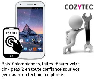 Reparation tactile Wiko Cink peax 2 Bois-colombes