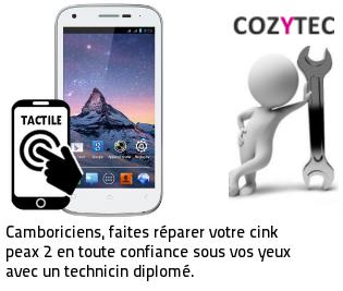 Reparation tactile Wiko Cink peax 2 Chambourcy
