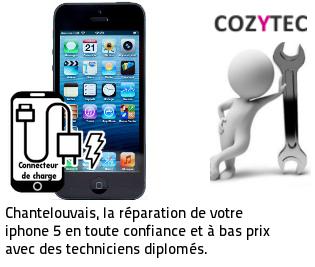 Reparation connecteur de charge iPhone 5 Chanteloup-les-vignes