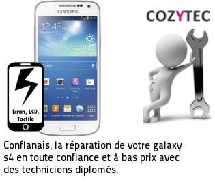 Reparation ecran galaxy S4 Conflans-sainte-honorine