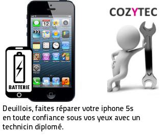 Reparation batterie iPhone 5S Deuil-la-barre
