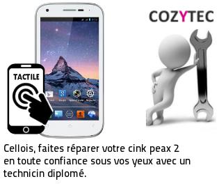 Reparation tactile Wiko Cink peax 2 La-celle-saint-cloud