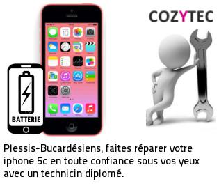 Reparation batterie iPhone 5C Le-plessis-bouchard