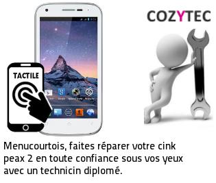 Reparation tactile Wiko Cink peax 2 Menucourt