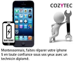 Reparation batterie iPhone 5 Montesson