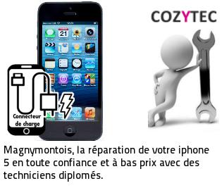 Reparation connecteur de charge iPhone 5 Montmagny