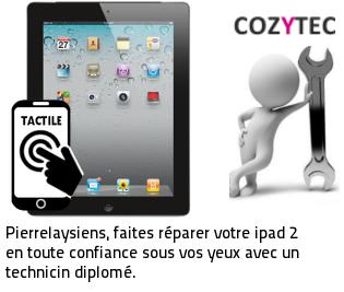 Reparation vitre ipad 2 Pierrelaye