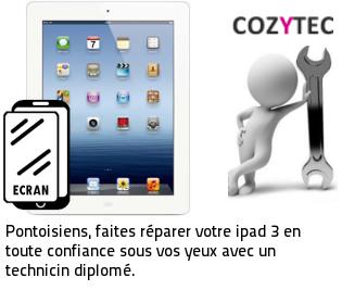 Reparation ecran ipad 3 Pontoise