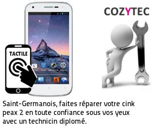 Reparation tactile Wiko Cink peax 2 Saint-germain-en-laye