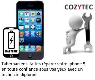 Reparation batterie iPhone 5 Taverny