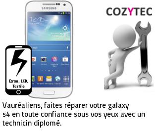 Reparation ecran galaxy S4 Vaureal